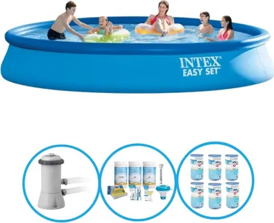 Zdjęcie produktu dla Intex Pool Easy Set - Zestaw basenowy - 457x84 cm