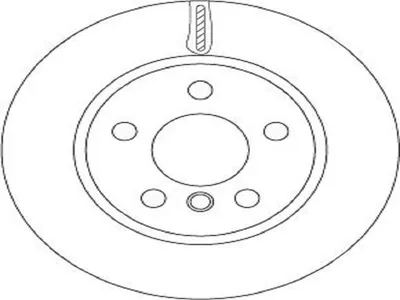 Produktbild von Bremsscheibe TRW DF6799