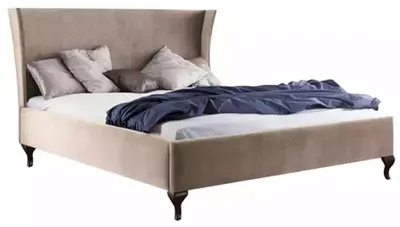 Produktbild von Bett Polster Design Luxus Doppel Hotel Betten Barock Holz Möbel Neu