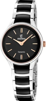 Immagine prodotto di Festina F20752/7 Orologio da donna in acciaio/Vetroceramica nero