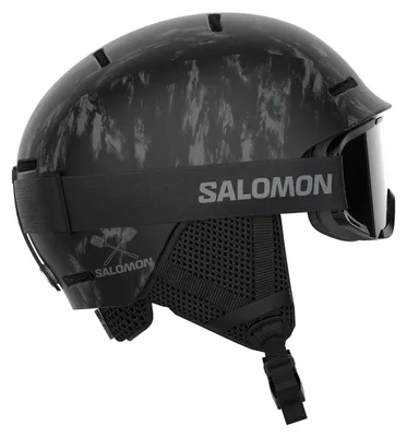 Immagine prodotto di Set combinazione SALOMON per bambini: casco da sci + occhiali da sci XV, colore nero, taglia 53-56 cm
