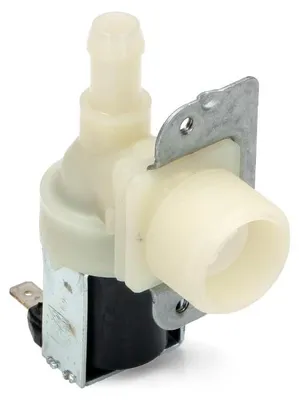 Waschmaschinenventil, universell, 1-Wege 90°, 2 Kontakte, ø12mm, 220/240 V