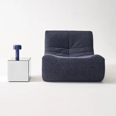 Produktbild von sweeek - Kubischer Tisch mit Spiegelglas, Sofaende, Beistelltisch, 30 cm - Transparent