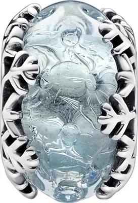 Produktbild von Pandora Moments Charm 792377C00 Winter Blue Snowflake
