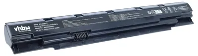 Produktbild von vhbw Akku kompatibel mit Clevo N250WU, N240WU Notebook (2200 mAh, 14,8 V, Li-Ion)
