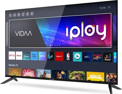 Produktbild von ALLVIEW 50-Zoll Ultra-HD QLED Smart‑TV QL50iPlay6200‑U – Borderless Design, HDR10, HDMI & USB, WLAN & Bluetooth, VIDAA OS, Wandmontierbar (VESA 200×200)