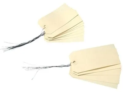 Image de agipa Porte-cartes, 100 x 51 mm, neutre, avec fil de fer