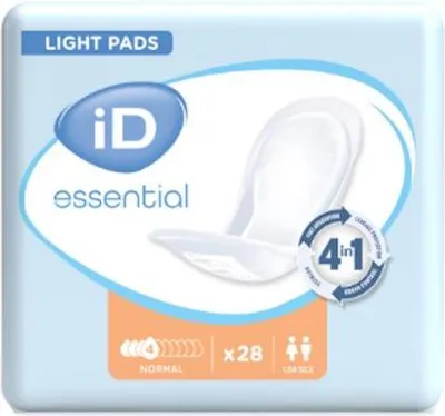 Image de iD Essential Light Pads Normal - 24 paquets de 28 protections