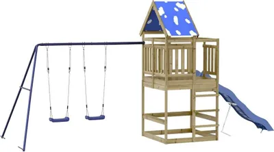 Produktbild von vidaXL Spielturm Imprägniertes Kiefernholz