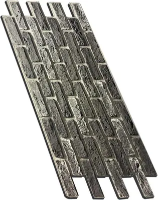 Produktbild von AS Country Stone | Wandverkleidung PolyurethanPaneel Ziegeloptik | Barock Antracite
