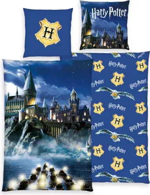 Produktbild von Herding Harry Potter Blue 135 X 200 Cm/80 X 80 Cm Bettbezug    One Size