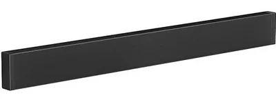 Image de Porte-couteaux magnétiques, 30 cm, en acier inoxydable, supports magnétiques pour couteaux et couverts, sans perçage, noir