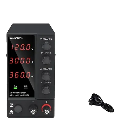 Produktbild von DC-Netzteil, einstellbare Spannung, hochpräzise Anzeige, NPS1203W 4 Ziffern