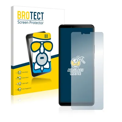 Produktbild von BROTECT Entspiegelungs Schutzglas für Sony Xperia 10 II Schutzfolie Panzer Folie Glas Display Schutz matt