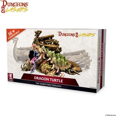 Immagine prodotto di Dungeons & Lasers Miniatures: DRAGO TARTARUGA