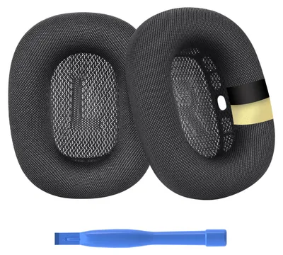 Produktbild von Ersatz Ohrpolster AirPods Max – Mesh-Gewebe mit Siliconschicht – Grau