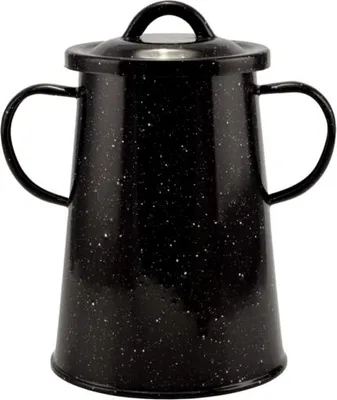 Zdjęcie produktu dla Garnek do smalcu z emaliowaną powłoką, 2 l, 12 cm, czarny, 54248