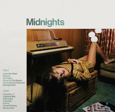 Produktbild von Taylor Swift - Midnights (Jade Green Vinyl) (LP)