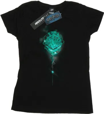 Produktbild von Harry Potter - "Hogwarts" T-Shirt für Damen BI23119 (M) (Schwarz)