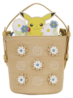 Produktbild von Pokémon by Loungefly Crossbody Bag Floral Pikachu
