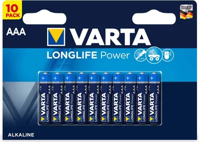 Produktbild von Varta High Energy AAA - 10 / Packung