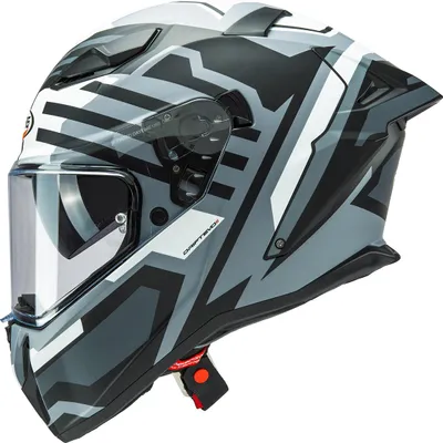 Zdjęcie produktu dla Caberg Drift Evo Ii Horizon Kask Szary/Czarny/Biały Mat Rozmiar L (Pinlock)