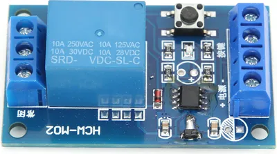 Obrázek produktu pro Reléový modul Bistabilní stav 1Way StartStop SelfLocking Microcomputer Automobile Modification Switch (12V )