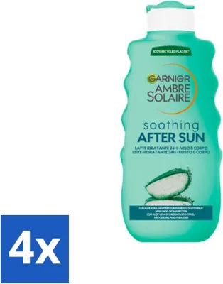 Produktbild von Garnier - Ambre Solaire - After-Sun-Milch - Beruhigend - 175 ml - Vorteilspack - 4 Stücke