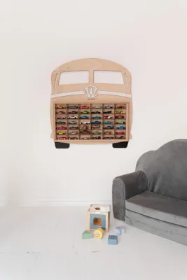 Produktbild von Wandregal für Spielzeugautos VAN
