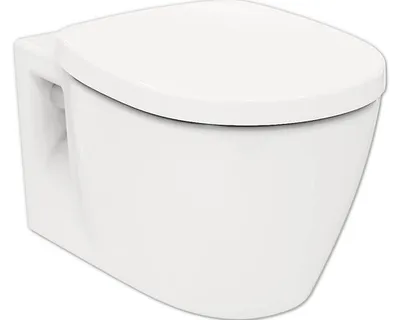 Obrázok produktu pre Závesné WC set Ideal Standard Connect bez splachovacieho kruhu vč. WC dosky K876601