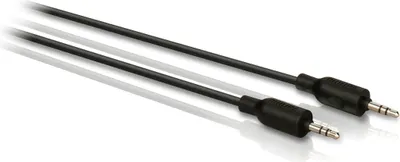 Imagen del producto de Cable de conexión para doblaje Philips, 1,5 metros (conector de 3,5 mm macho a conector de 3,5 mm macho)