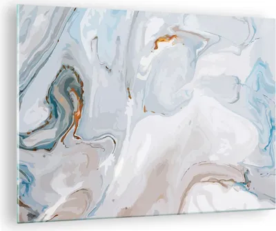 Produktbild von Bilder auf glas - Abstraktion modern - 70x50cm - Glasbilder - Wandbilder - Kunstdruck - zum Aufhängen bereit - Wanddekoration aus Glas - Glas Bilder - Wandbild auf Glas - Einteilig - GAA70x50-4052