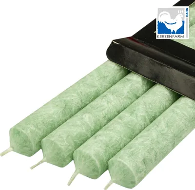 Produktbild von Kerzenfarm Staafkaarsen – Stearine – 4 Stück – Taupe