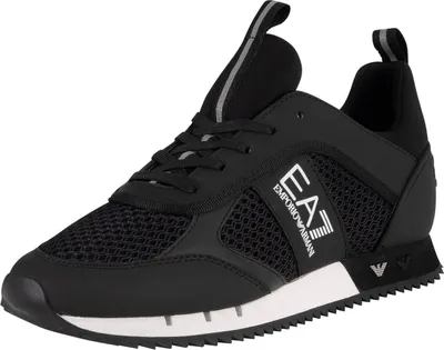 Produktbild von EA7 Uni Sneaker X8X027 XK050 A120 Farbe: Schwarz Größe: 38