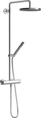 Produktbild von Hansa Brause-Thermostatbatterie HANSATEMPRA STYLE DN 15, G 1/2", mit Duschsystem verchromt
