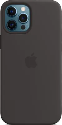 Produktbild von Apple iPhone 12 Pro Max Hülle - Silikon - Soft Case, Backcover - Schwarz