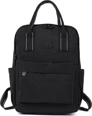 Produktbild von Gudika Uni Rucksack mit Laptopfach – Wasserfest, große Schul- und Arbeitstasche in Schwarz