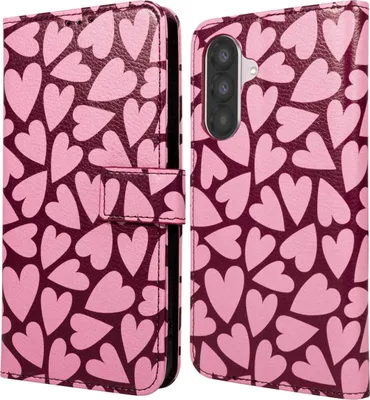 Produktbild von imoshion Design Klapphülle Samsung Galaxy A17 (5G) / (4G) - Hearty Blush