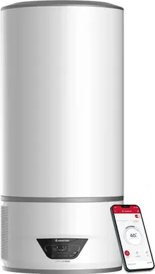 Produktbild von Ariston LYDOS HYBRID WI-FI 100, Hybrid (mit und ohne Tank), Horizontal/Vertikal, 1200 W, 100 l, Kombi-Kesselsystem, Drinnen