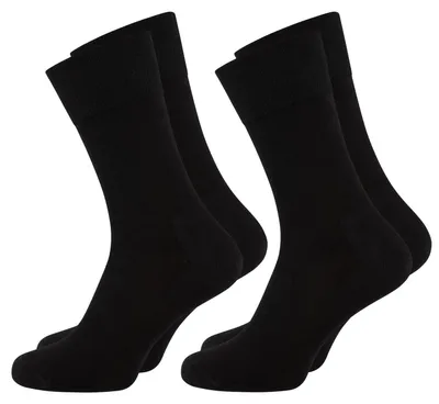 Immagine prodotto di SOLO Calzini 2 paia Bambù¹ Comfort - nero - taglia 39-42