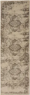 Productafbeelding van benuta Vintage tapijt voor de woonkamer Suki Crème/Bruin 80x240 cm Loper Woonkamer tapijt Slaapkamer zacht oosters Rechthoekig