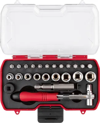 Produktbild von PARKSIDE® Ratschen-/Präzisionsmesser Set (Ratschen Set)