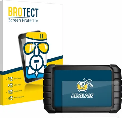 Produktbild von BROTECT Schutzglas für iCarsoft CR Max BT (2024) Schutzfolie Panzer Folie Glas Display Schutz klar