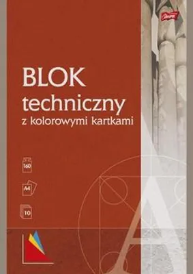 Obrázek produktu pro TECHNICKÝ BLOK A4 10k barev UNIPAP - ideální pro vaše nápady! Vysoce kvalitní papír, cena za 1 kus, ideální pro studenty a umělce!