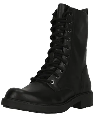 Produktbild von CLARKS Boots Orinoco2 Style Black Leather mit profilierter Sohle für guten Halt 1216 Black Leather 36