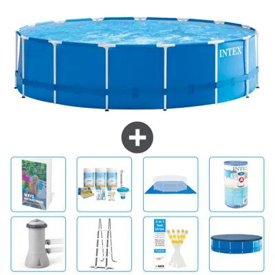 Obrázok produktu pre Rámový bazén – kruhový – 457 x 122 cm – 7-dielna sada S556