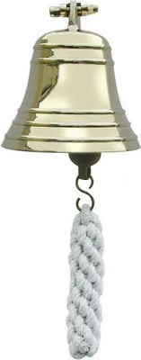 Produktbild von Schiffsglocke 10cm Messing Wandglocke Glocke