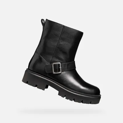 Produktbild von Geox schwarze Damen Stiefeletten, Modell Klargena, Größe 38