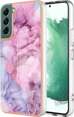 Image de Étui pour Samsung Galaxy S23+ étui en silicone TPU à motifs, antichocs étanche Rose