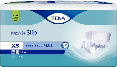 Image de Tena Proskin Slip Plus XS - 1 paquet de 30 protections